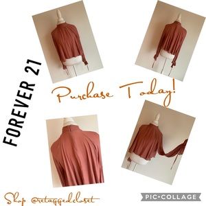 Forever21 Flare Sleeve Blouse